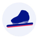 Schaatsicoon Ronding Zandstra – Noren Blauw